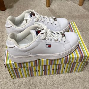Tommy Hilfiger The Flag White Sneakers